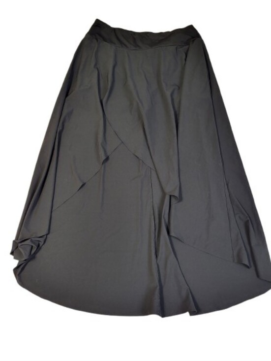 HALARA Dresses & Skirts - Halara Breezeful 2 in 1 High Waisted Skirt Short w/ Pockets Black Ruffle Flowy